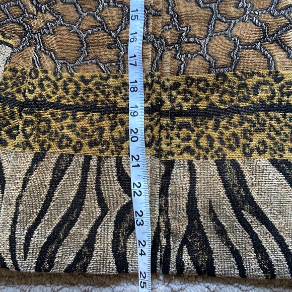 Erin London size M Animal Print Lined Jacket Exc - Picture 8 of 8